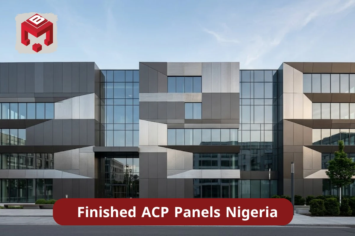 Commercial buildings using premium finished ACP sheet
